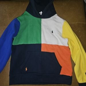 Polo Ralph Lauren Color Block Hoodie with Logo Boys 14-16 $30obo